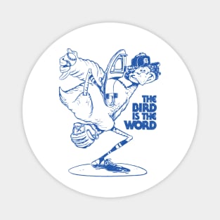 Detroit Tigers / Mark "The Bird" Fidrych 70s Retro Fan Design Magnet